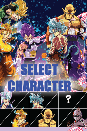 DBZ Character Select